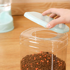 Pet Feeder & Water Dispenser, automatic dual pet feeding system for convenient meals and hydration