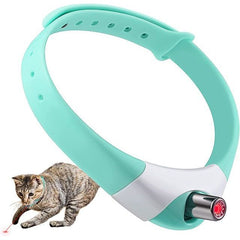 Wearable automatic cat toy