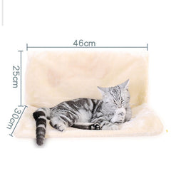 Orthopedic Cat Hanging Bed, supportive elevated bed for cats, promoting comfort and joint relief