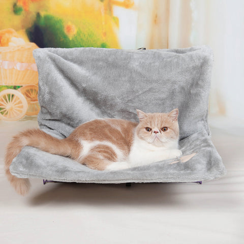 Orthopedic Cat Hanging Bed, supportive elevated bed for cats, promoting comfort and joint relief