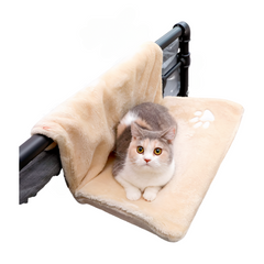 Orthopedic Cat Hanging Bed, supportive elevated bed for cats, promoting comfort and joint relief