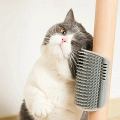 Cat Corner Scratcher & Self Groomer